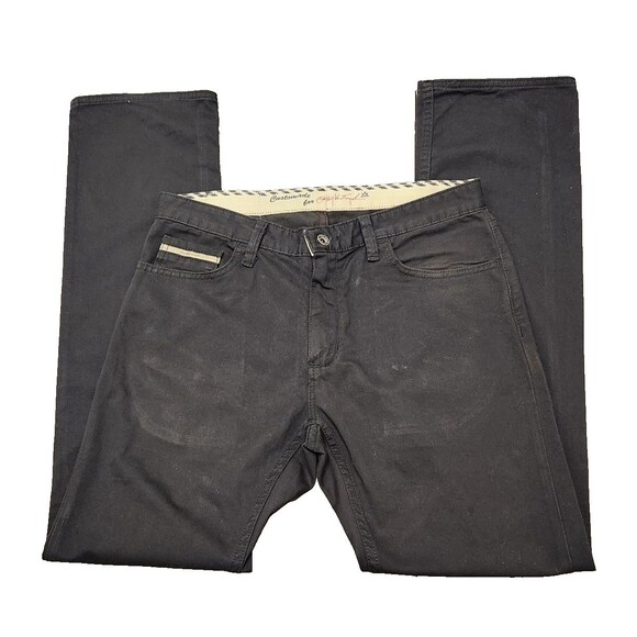 Vans Y2K Jeans Men's 31x 31 Gray Pants x Cathy Van Engel Straight Skater 90's - Picture 3 of 11